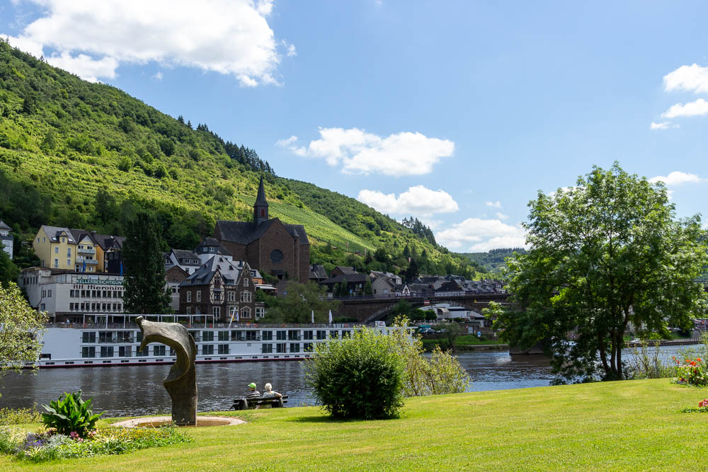 Cochem am Ufer der Mosel