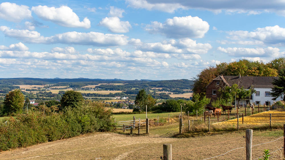 Hohenheide Blick ins Ruhrtal