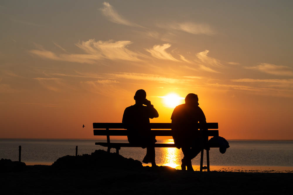 Norddeich Sonnenuntergang
