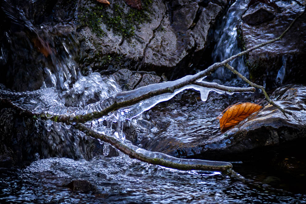 Wasser und Eis